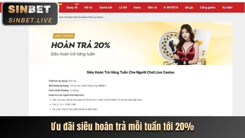 Khuyến mãi bj 39 mới nhất